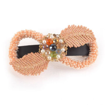 Satin Ribbon Beads Hairband (XHB1421)
